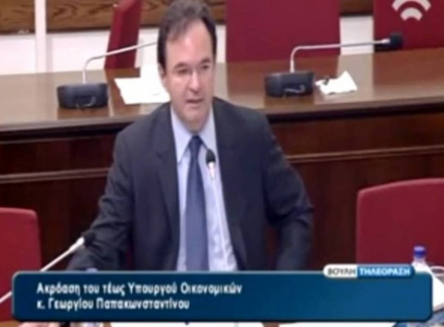 Παπακωνσταντίνου: Ο Παπανδρέου μου είπε προχώρα με τη λίστα (βίντεο)