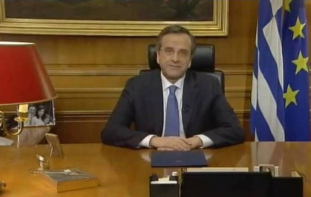 Βίντεο: Το πρωτοχρονιάτικο μήνυμα του Αντώνη Σαμαρά