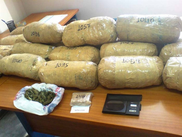 Στους 35 ανέρχονται οι συλληφθέντες για τα ναρκωτικά