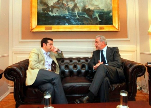 Συνάντηση Τσίπρα - Αβραμόπουλου