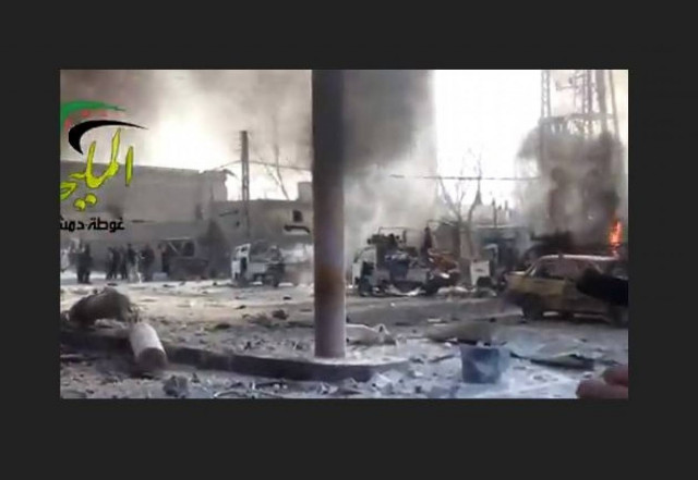 Νέα βομβιστική επίθεση στη Δαμασκό – Φόβοι για δεκάδες νεκρούς