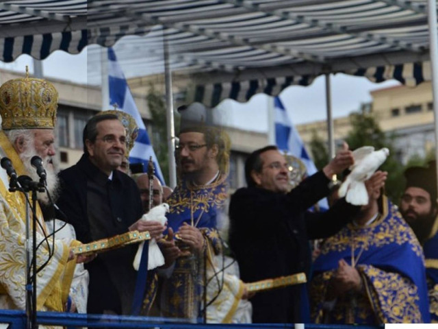 Aντώνης Σαμαράς: Με τη βοήθεια του Θεού θα τα καταφέρουμε