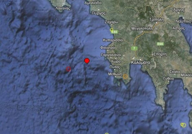 Σεισμός 3,3 Ρίχτερ στη δυτική Πελοπόννησο