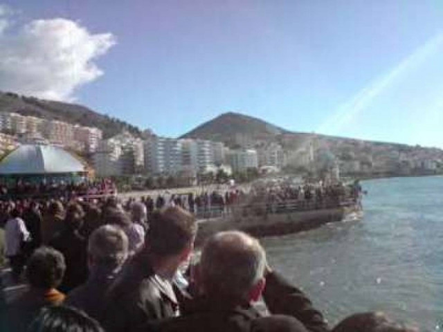 Ο εορτασμός των Θεοφανείων στους Αγ. Σαράντα