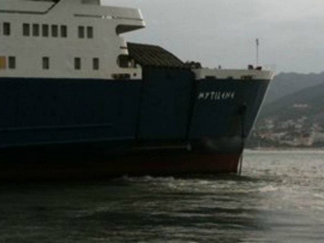 Πρόσκρουση πλοίου στην Ικαρία