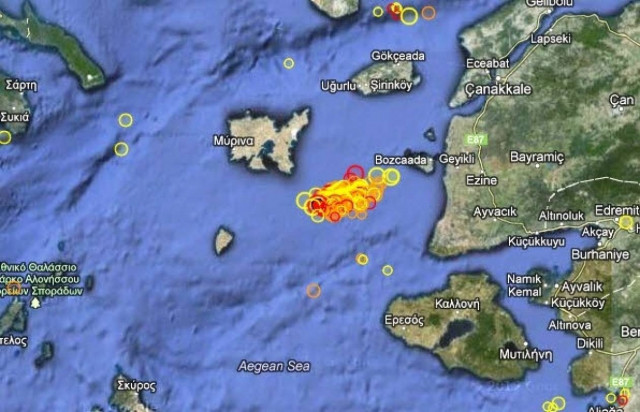 Σεισμός 4,6 Ρίχτερ στη Λήμνο