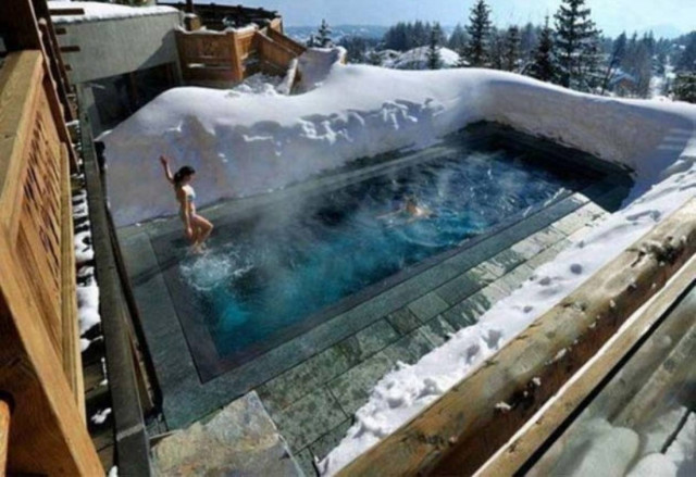 Oι πιο εντυπωσιακές χειμερινές πισίνες στον κόσμο!(pics)