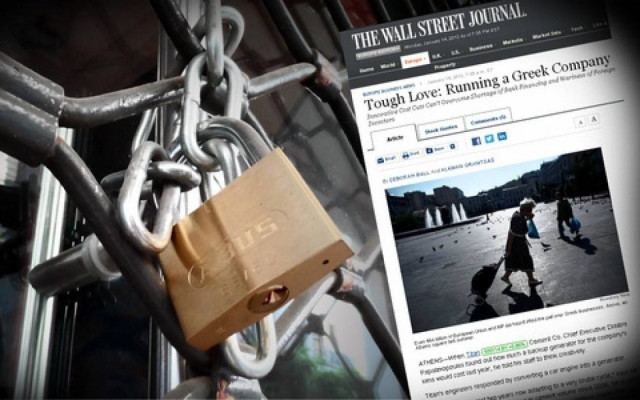 Wall Street Journal: H οδύσσεια του Ελληνα επιχειρηματία
