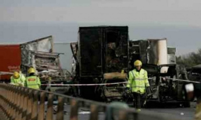 Φονική καραμπόλα λόγω της ομίχλης