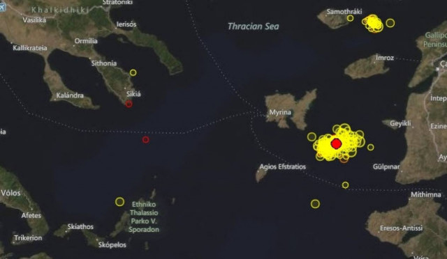 Σεισμός 3,8 Ρίχτερ στη Λήμνο