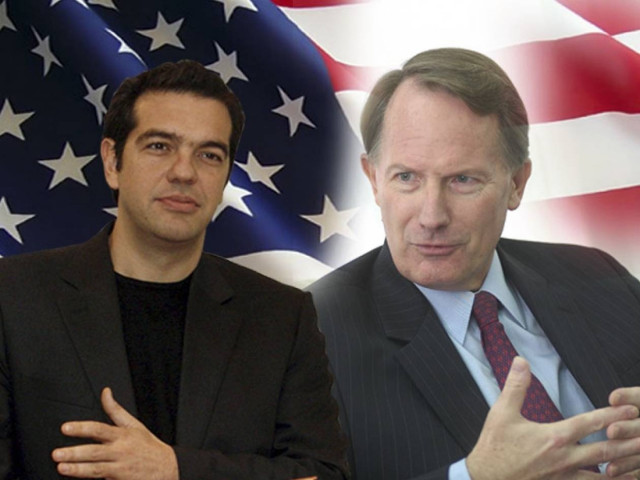 Συνάντηση – μήνυμα του Α. Τσίπρα με τον Αμερικανό πρεσβευτή