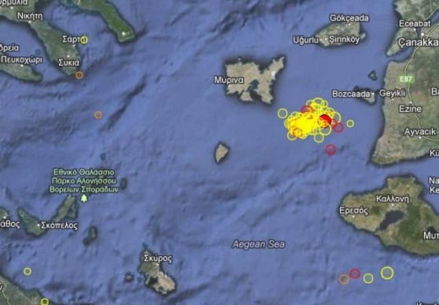 Σεισμός 3,5 Ρίχτερ στη Λήμνο