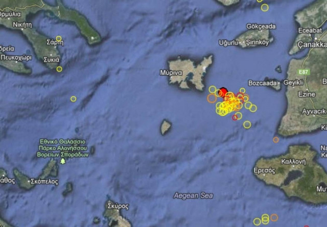 Σεισμός 3,3 Ρίχτερ στη Λήμνο