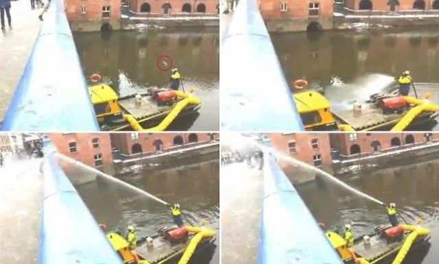 Βίντεο: Δείτε γιατί δεν πρέπει να παίζεις χιονοπόλεμο με πυροσβέστες