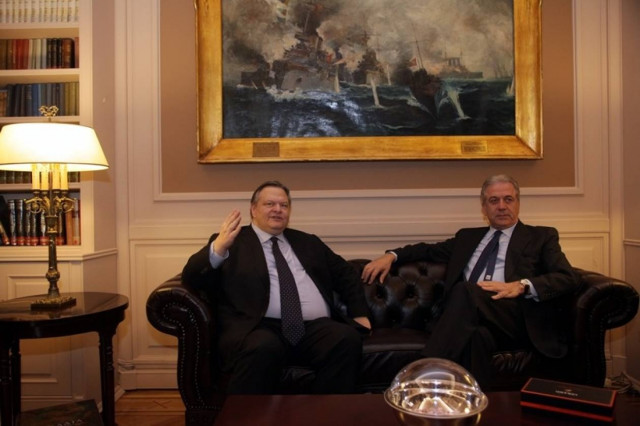 Συνάντηση Αβραμόπουλου – Βενιζέλου