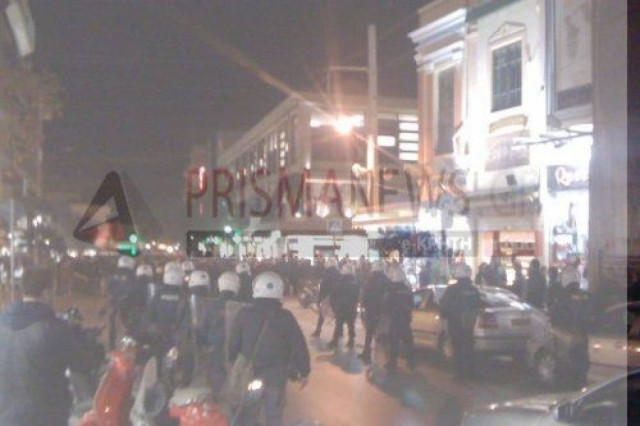 Σκηνικό έντασης στο Ηράκλειο (pics)