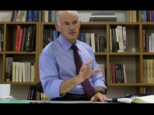 «Περιζήτητες οι απόψεις του χρεοκοπημένου Παπανδρέου»