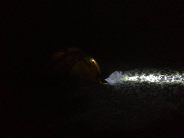 Η φωτογραφία στο Facebook λίγο πριν χαθούν τα ίχνη του ορειβάτη