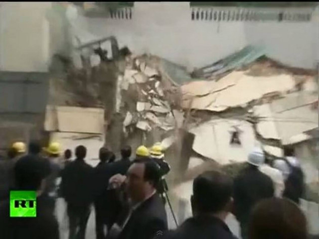 Βίντεο: Άνοιξε η γη και εξαφανίστηκαν δύο σπίτια!