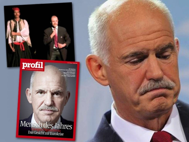 Χλευασμός και διακωμώδηση του Γ. Παπανδρέου σε Ελλάδα και Ευρώπη