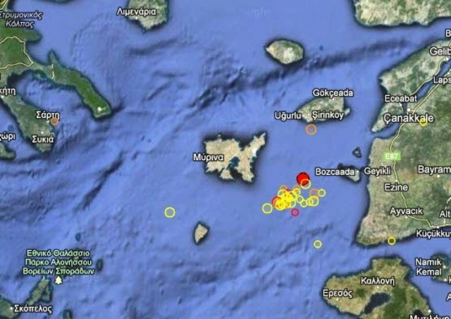 Σεισμός 3,7 Ρίχτερ στη Λήμνο