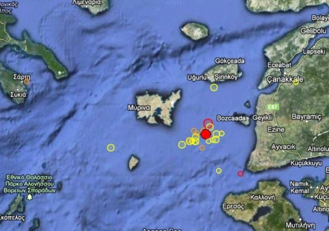 Σεισμός 3,6 Ρίχτερ στη Λήμνο