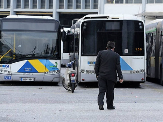 Στους δρόμους σήμερα τα λεωφορεία - Νέα απεργία την Πέμπτη