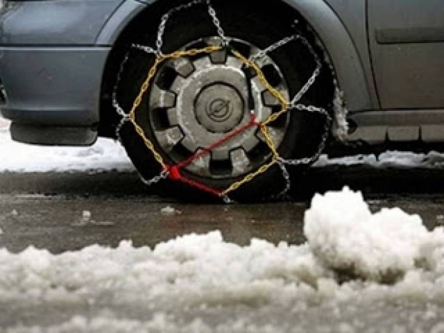 Δείτε πού χρειάζονται αντιολισθητικές αλυσίδες