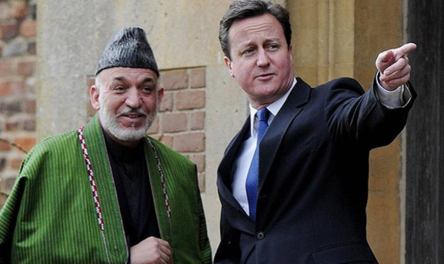 Συνομιλίες Κάμερον με τους ηγέτες Αφγανιστάν και Πακιστάν