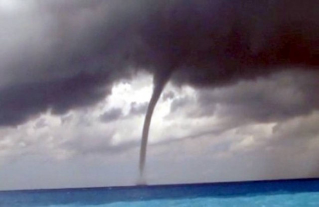 Yδροστρόβιλος στον Λαγανά