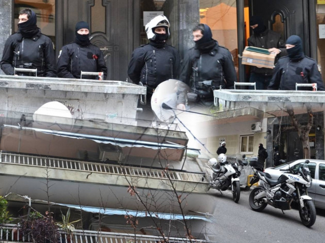 Μεγάλη επιχείρηση της Αντιτρομοκρατικής σε γιάφκα στο Παγκράτι