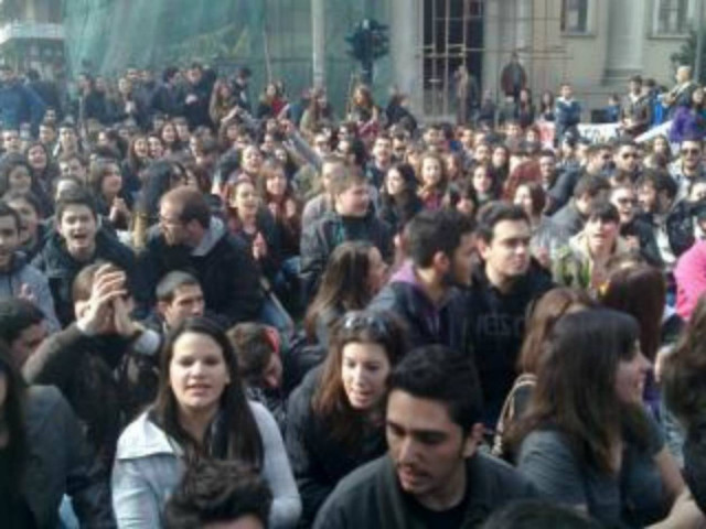 Πάτρα: Στα διόδια οι φοιτητές του ΤΕΙ