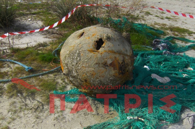 Απίστευτο! Χάθηκε νάρκη στη θάλασσα της Κυλλήνης- Κλειστό το πορθμείο