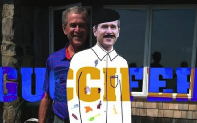 Ο Τζορτζ Μπους έπεσε θύμα χάκερ