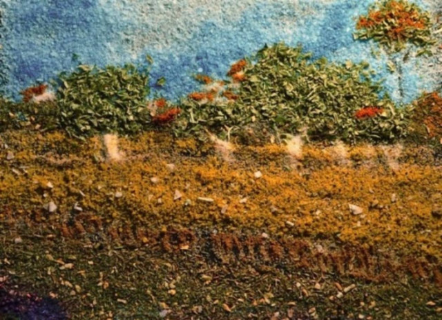 Ζωγραφίζοντας με... αλάτι και μπαχαρικά!