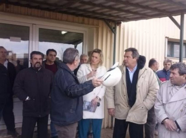 O Π. Καμμένος στους νομούς Φλωρίνης και Κοζάνης