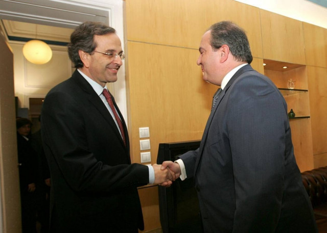 Σαμαράς-Καραμανλής: Αναμνήσεις από το μακρινό 1975 (photo)