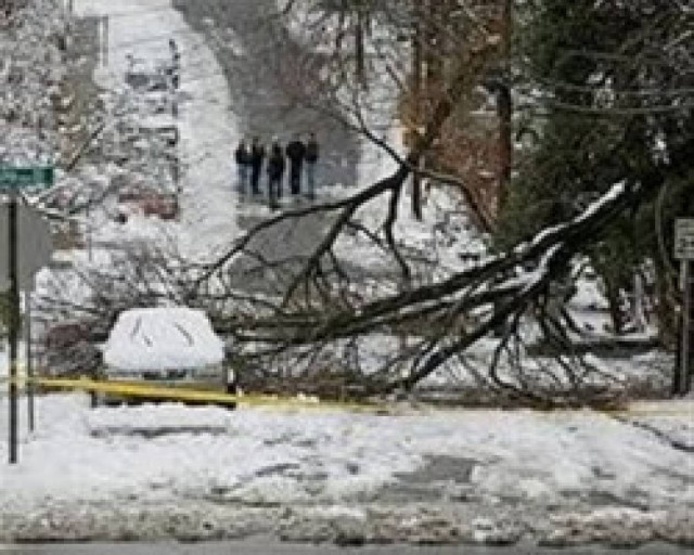 HΠΑ: Ένας νεκρός από τη σφοδρή χιονοθύελλα!