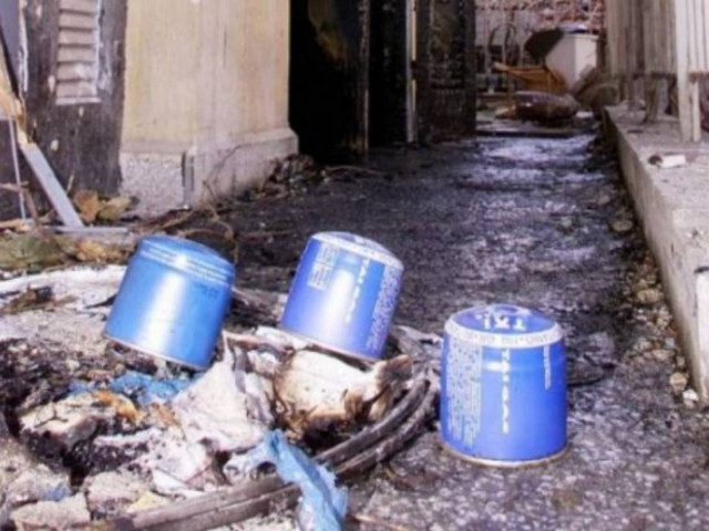 Έκρηξη με γκαζάκια στο κέντρο της Θεσσαλονίκης