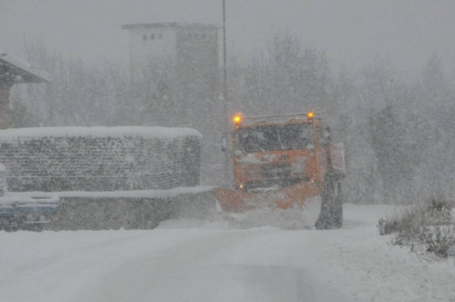 Σφοδρές χιονοπτώσεις σε Κροατία και Σλοβενία