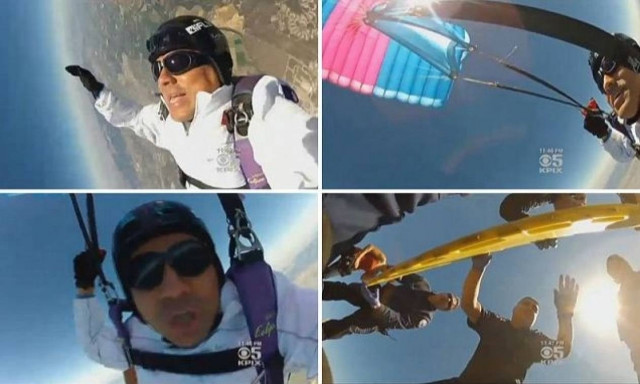 Βίντεο που παγώνει το αίμα: Έπεσε αναίσθητος από ύψος 13.000 πόδια