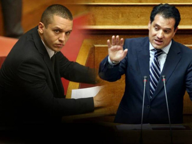 Βίντεο: Χαμός στη Βουλή -  Κασιδιάρης σε Άδωνι: «Είσαι τρελός»