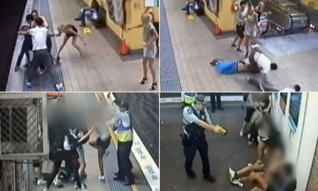 Βίντεο-ΣΟΚ: Άγρια επίθεση συμμορίας εφήβων κοριτσιών σε ζευγάρι