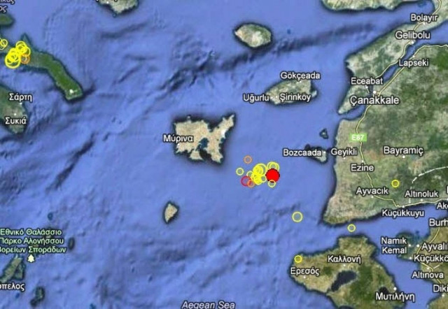 Σεισμός 3,7 Ρίχτερ στη Λήμνο