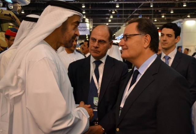 Με τον πρίγκιπα του  Άμπι Ντάμπι συναντήθηκε ο Πάνος Παναγιωτόπουλος