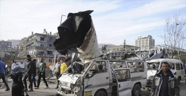 Συρία: Ισχυρή έκρηξη στη Δαμασκό