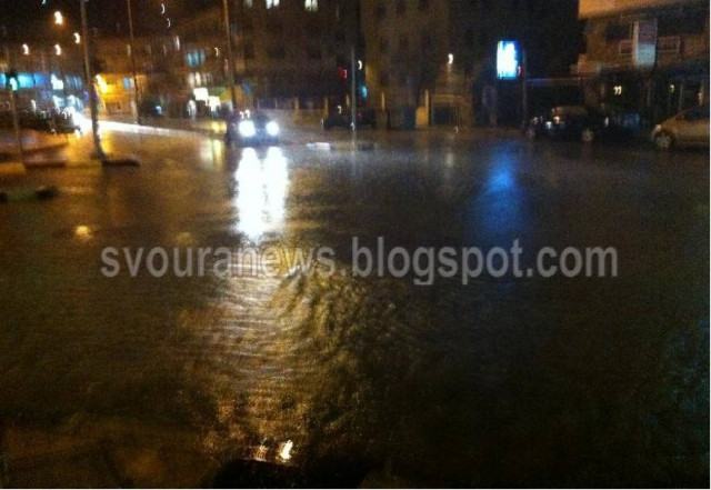 «Βούλιαξε» η Καστοριά (βίντεο)