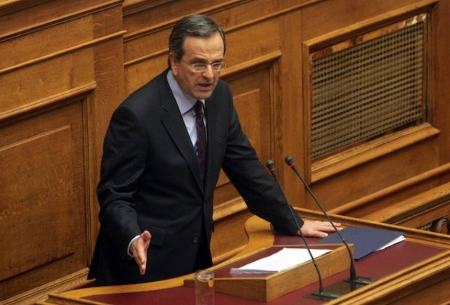 Σαμαράς: Δεν «μασάμε» από απειλές κ. Τσίπρα