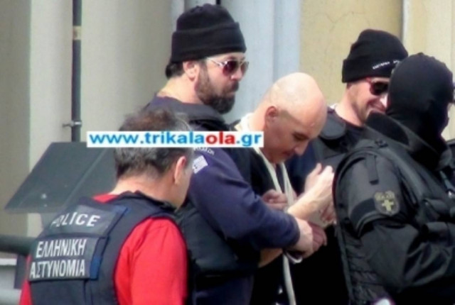 Βίντεο από την επιστροφή του Βλαστού στις φυλακές Τρικάλων