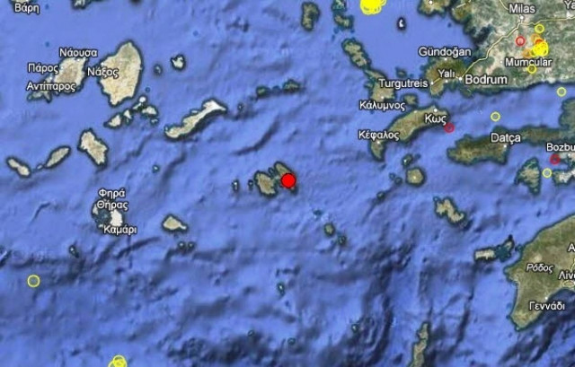 Σεισμός 4,0 Ρίχτερ στην Αστυπάλαια